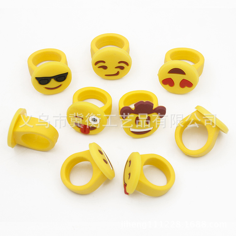 Cartoon ring PVC 2