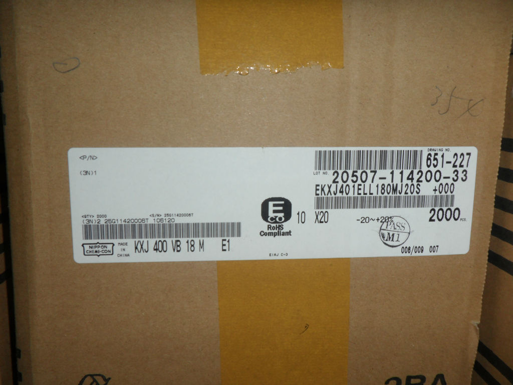 黑金刚  电解电容  18U /400V 10*20