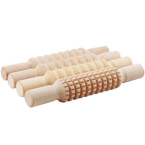 Guzhen Mufang Pottery Clay Rolling Clay Stick Ceramics Tools Clay Tablet Forming Tools Printed Texture Clay Stick Wholesale