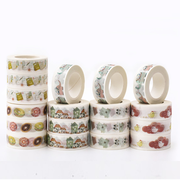 和纸胶带 每款满十卷发货 手账胶带 可加工胶带 日本和纸