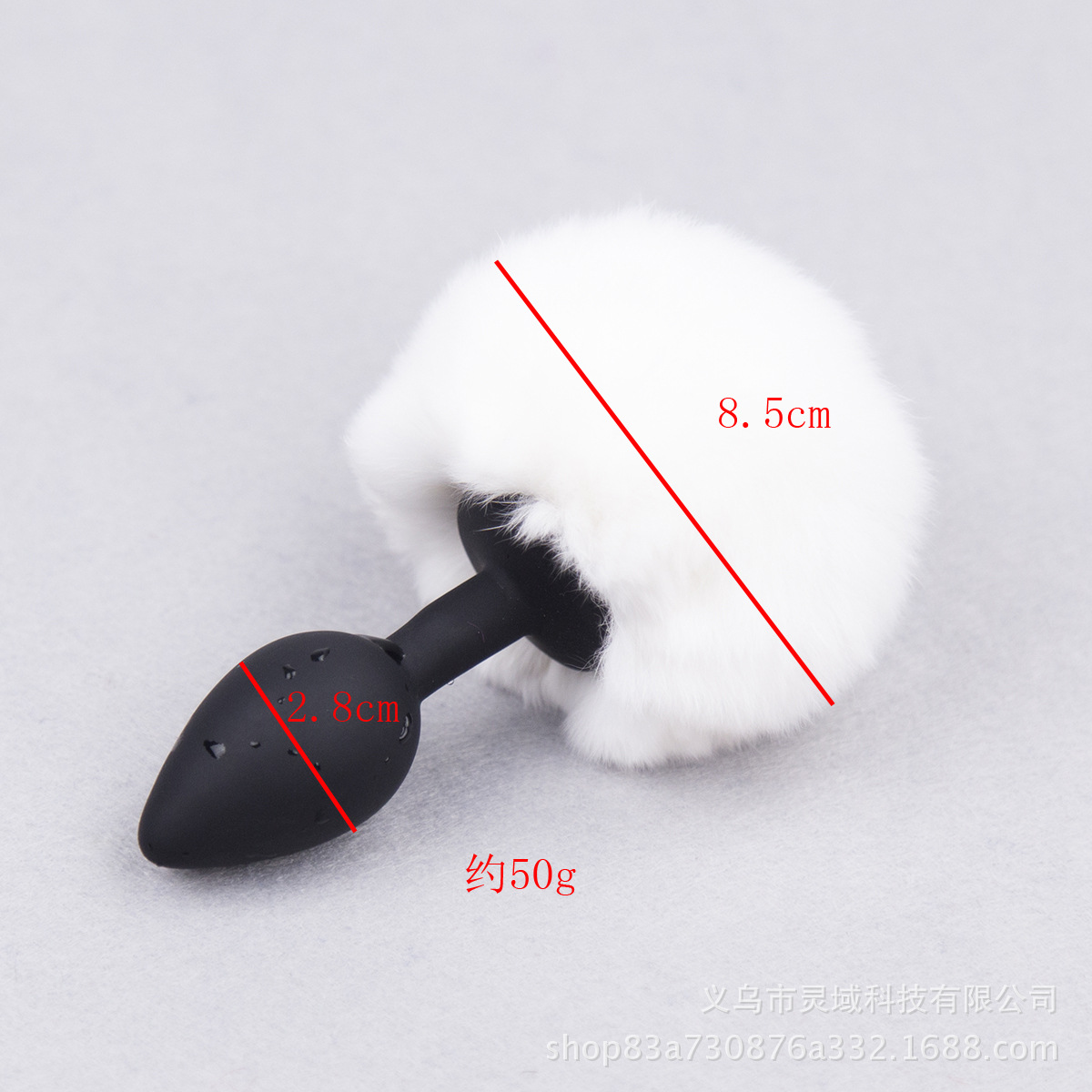 Suministro directo de fábrica sexy alternativa productos adultos del sexo flirting pluma anal plug cola de conejo anal plug aparato femenino image 3
