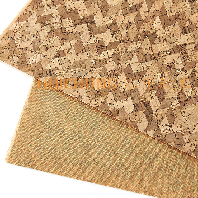 葡萄牙进口天然环保真软木流水纹 天然软木波浪纹Cork软木布