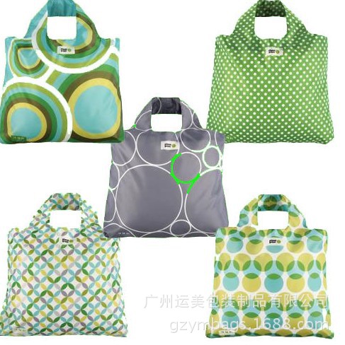 时尚环保手提袋 折叠购物袋 600D牛津布环保袋厂家批发