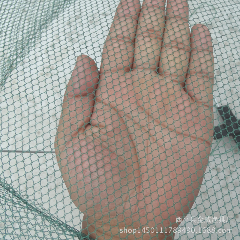 Jaula de camarón de cuatro esquinas instalación no cerrada movimiento libre Red de camarón Red de elevación jaula de red congestionado captura de peces bolsa de red de pesca equipo de pesca al por mayor