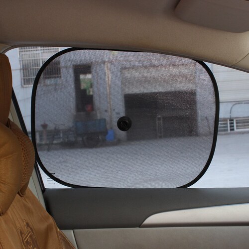 Black mesh side shield 44*36cm car sunshade black side shield car sun protection and heat insulation cloth