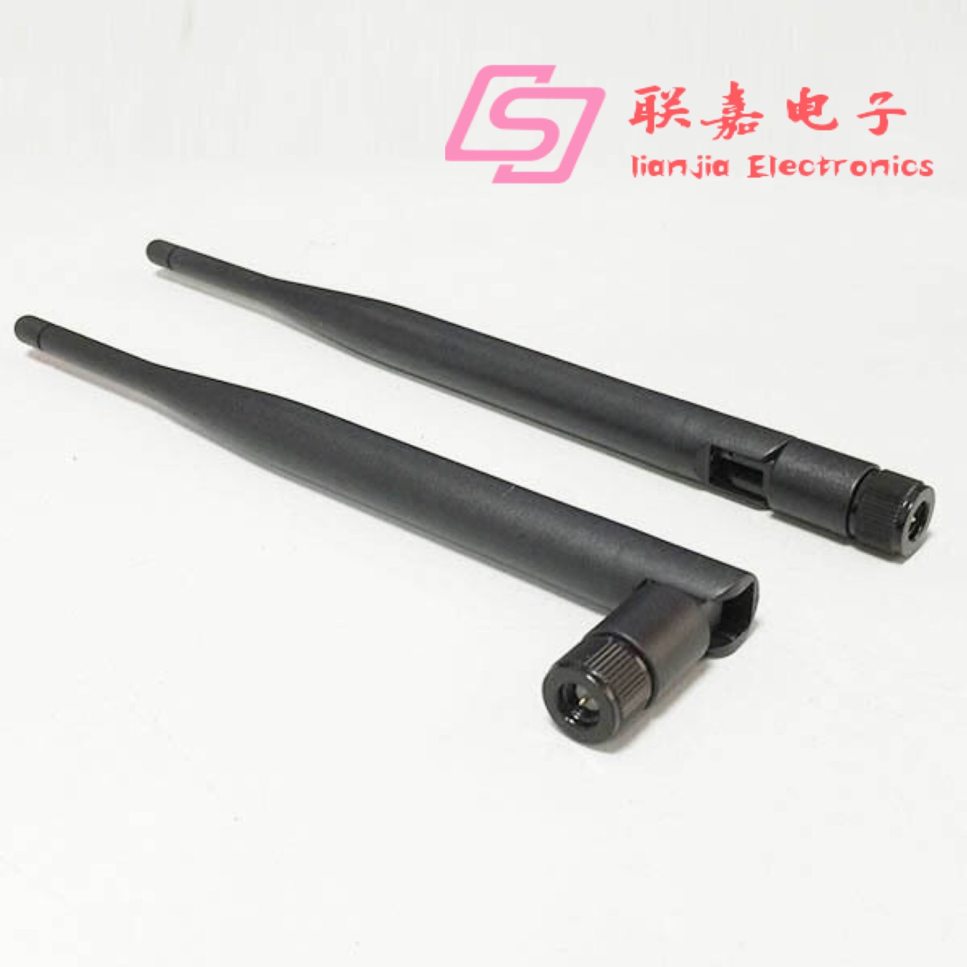 2.4G天线5dB无线路由器wifi天线 外置信号增强天线 内螺内针