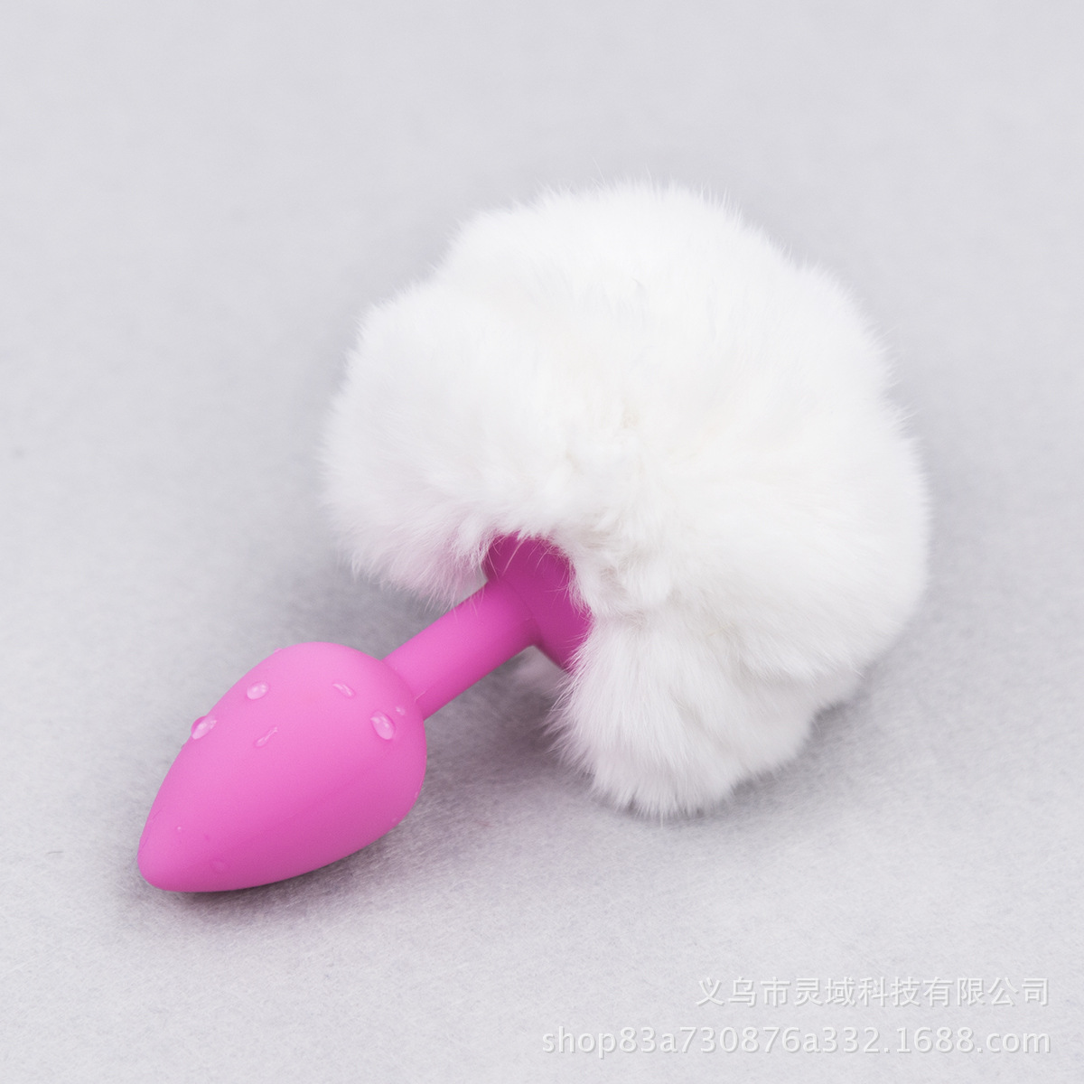 Suministro directo de fábrica sexy alternativa productos adultos del sexo flirting pluma anal plug cola de conejo anal plug aparato femenino image 10