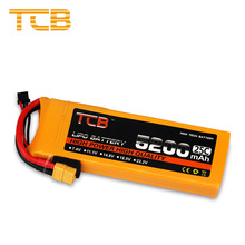 TCB工厂直销5200mAh2s/3s/4s/6s高倍率25C固定航模锂电池