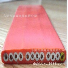 天车扁线 天车排线 电镀天车扁平线 橙色天车扁线 桔红色扁线