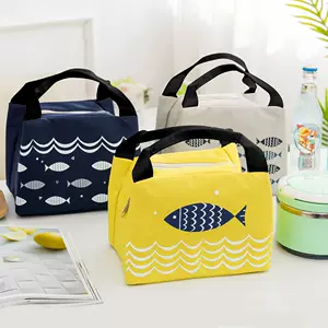 Liancheng new cartoon small size zipper insulation bag lunch box bag outdoor insulation portable lunch box bag