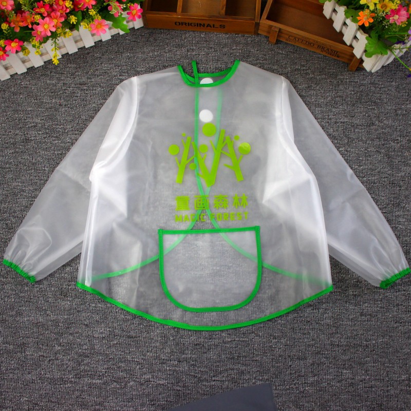 children's waterproof drawing apron for kindergarten