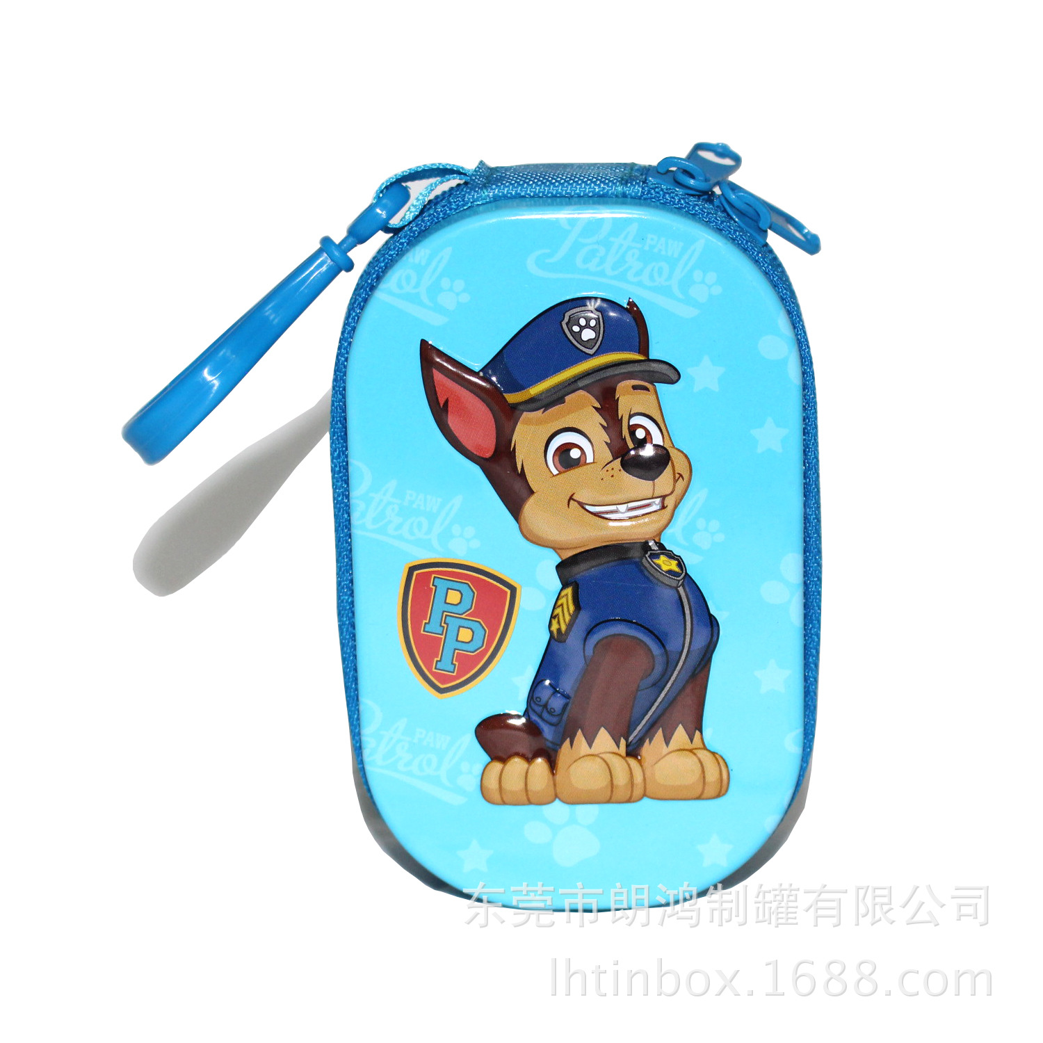 厂家定制促销礼品铁盒拉链包文具笔盒拉链式收纳儿童拉链零钱包