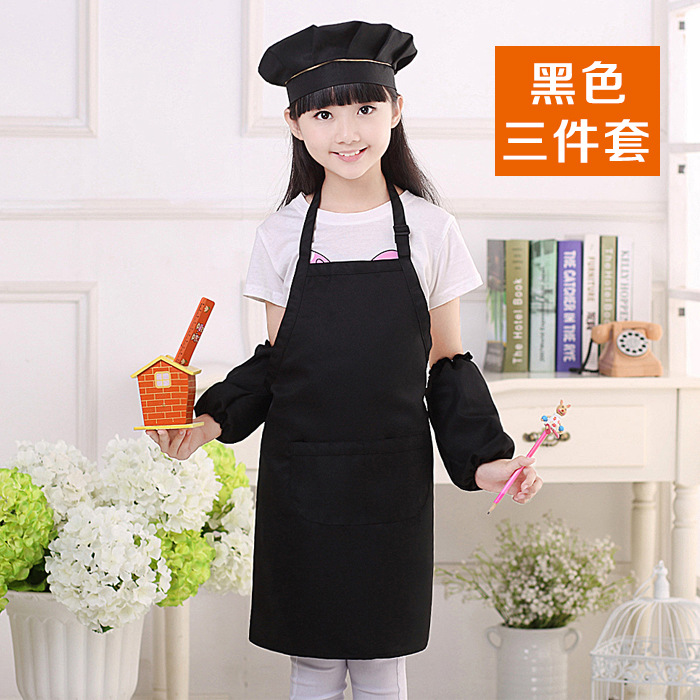 Pintura para niños delantal para niños personalizado jardín de infantes delantal de publicidad para niños DIY logotipo impreso personalizado