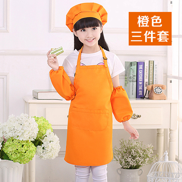 Pintura para niños delantal para niños personalizado jardín de infantes delantal de publicidad para niños DIY logotipo impreso personalizado