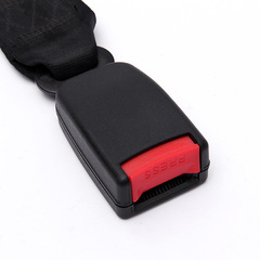 Manufacturer direct supply 23cm safety belt extender strap lengthener car safety belt accessories safety belt buckle half pack female head