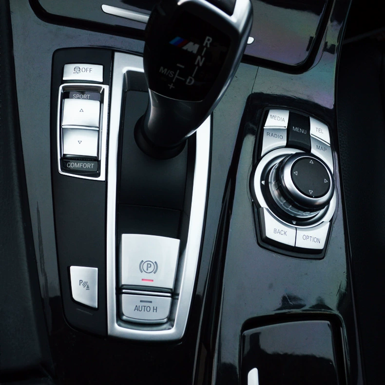 Подходит для BMW 5 Series наклейки на ключи оптовая продажа модифицированного интерьера ручник кнопка старта передатчик декоративная крышка со стразами