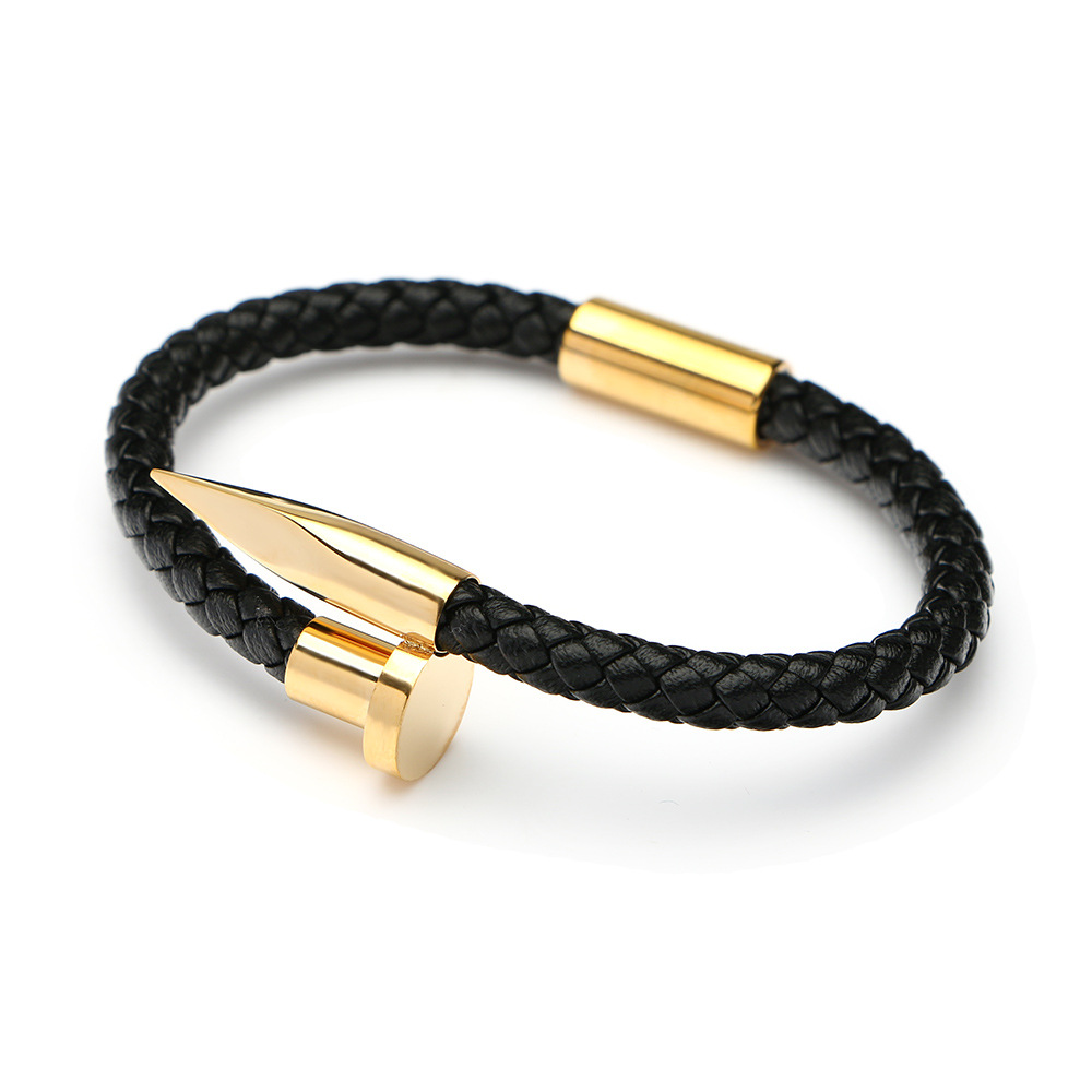 Woven bracelet stainless steel