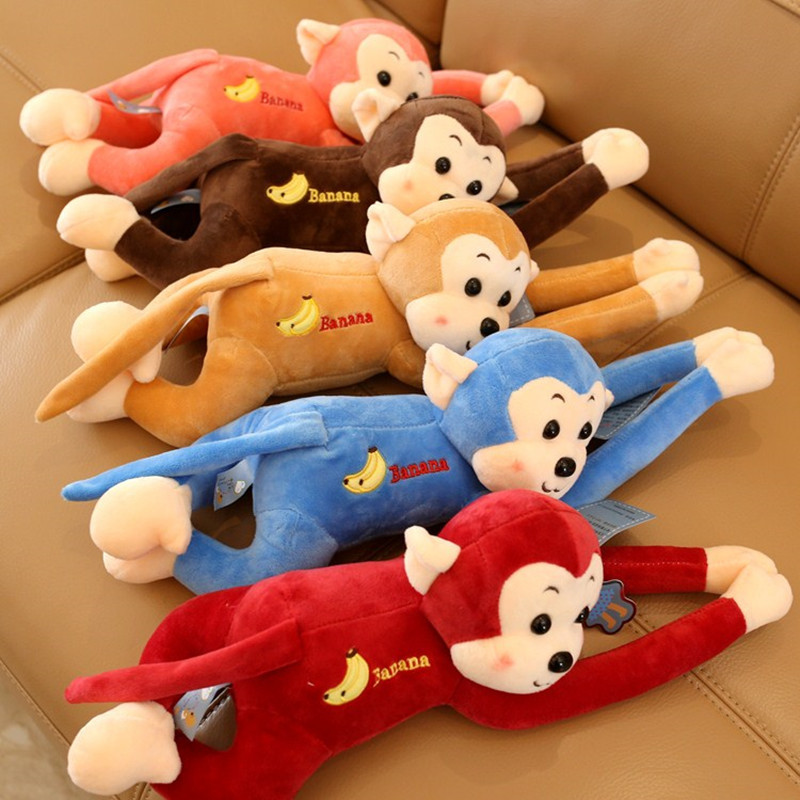 Factory big promotion monkey doll long arm monkey plush toy sleeping pillow night market stall selling toys wholesale Factory big promotion monkey doll long arm monkey plush toy sleeping pillow night market stall selling toys wholesale