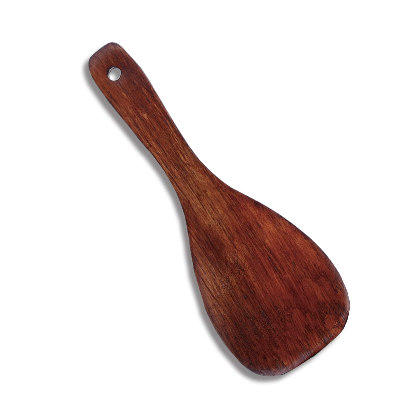 Wooden kitchen utensil set, solid wood shovels and spoons, multiple sizes