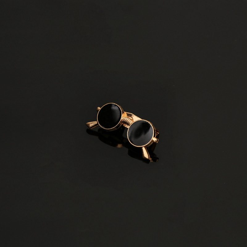 Personalidad de estilo coreano 2018 todo fósforo pin Taobao Venta caliente traje de Hombre Accesorios esmalte aceite gafas tinta marco broche