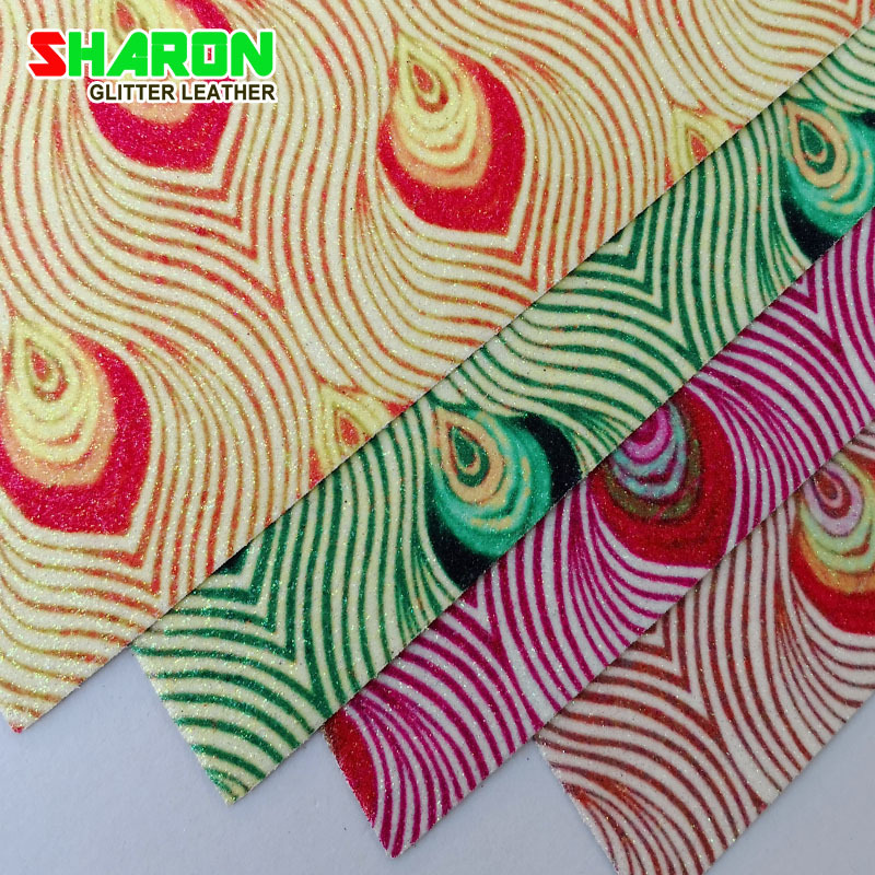 SR17079 数码印花灯火阑珊儿童头饰品箱包手袋装饰面料格利特