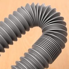 Plastic face basin ripple pipe drain pipe mop sink trough sewer soft pipe hand-down sewer pipe manufacturer