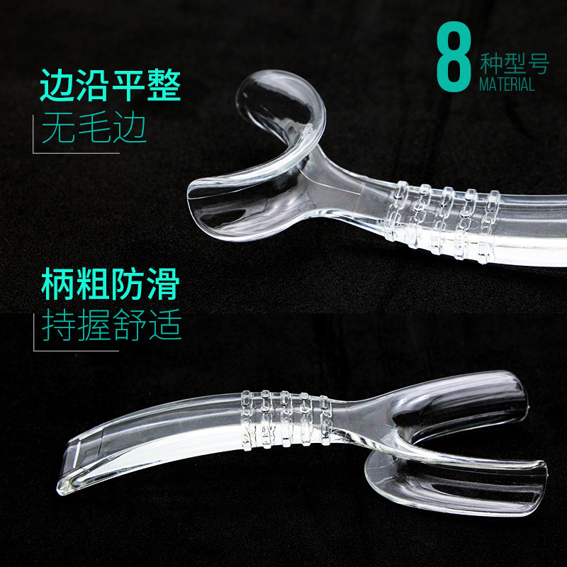 Oral labio Push-Pull gancho tipo T abridor de boca ortodoncia foto presionando labio placa labio mejilla retractor labio dental labio Push-Pull gancho image 4