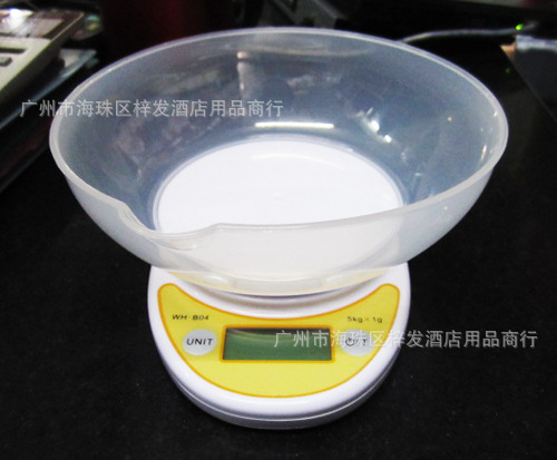 Báscula de cocina de WH-B04 Weiheng con balanza de cocina electrónica de tazón