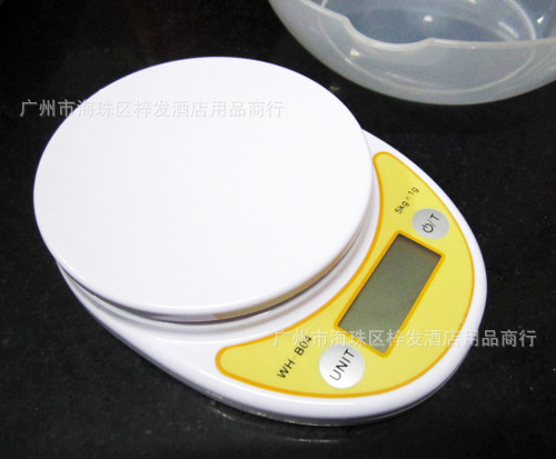Báscula de cocina de WH-B04 Weiheng con balanza de cocina electrónica de tazón