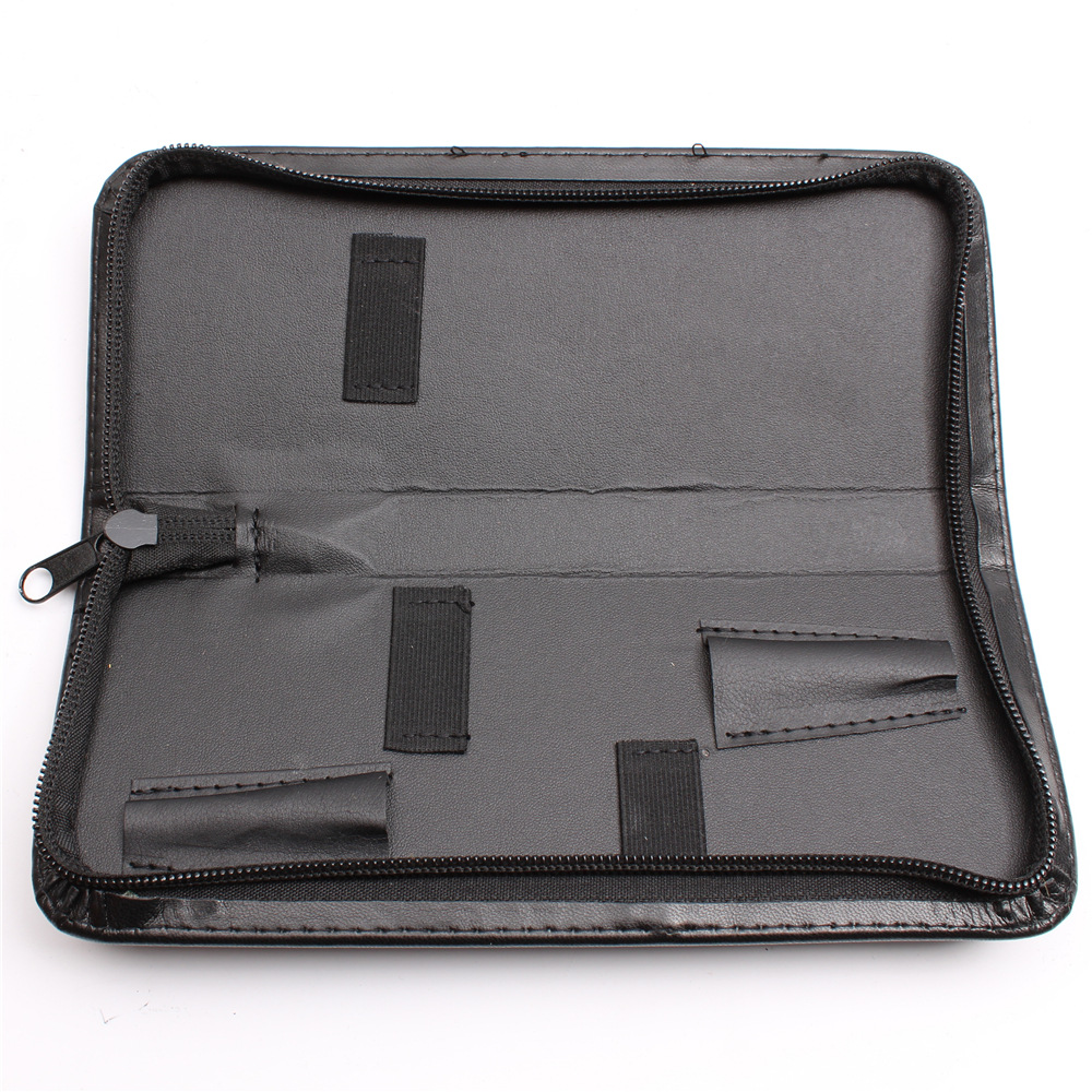 黑色  剪刀包  美发剪刀 理发剪刀包 2把装工具 无logo