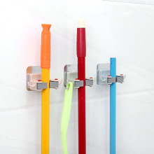 A2558 扫把架创意挂钩免钉扫把架卫生间拖把夹扫帚挂拖把架
