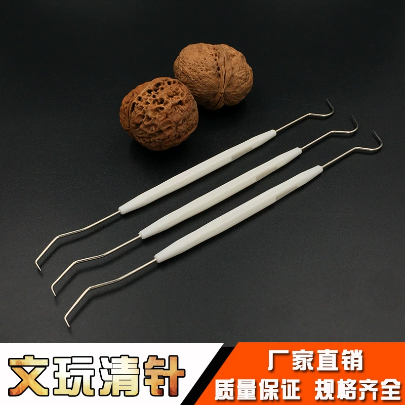 Алмазный оливковый орех Бодхи медиатор игла крючок игровой зазор обслуживание инструмент для очистки двуглавая игла для очистки