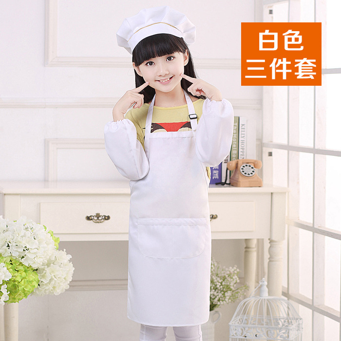 Pintura para niños delantal para niños personalizado jardín de infantes delantal de publicidad para niños DIY logotipo impreso personalizado