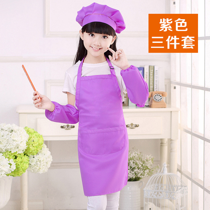 Pintura para niños delantal para niños personalizado jardín de infantes delantal de publicidad para niños DIY logotipo impreso personalizado