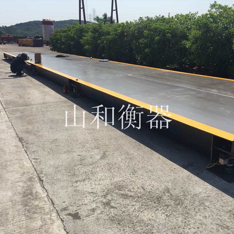 3m*16m 电子汽车衡 150吨 150t 150T地磅 大地磅