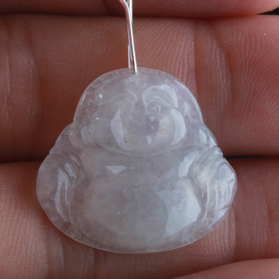 厂家批发翡翠A货佛公吊坠 冰佛公玉吊坠 玉坠挂件礼物