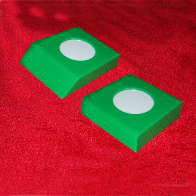 有机玻璃LED发光台亚克力单瓶酒座酒台七彩多种变色遥控定做加工