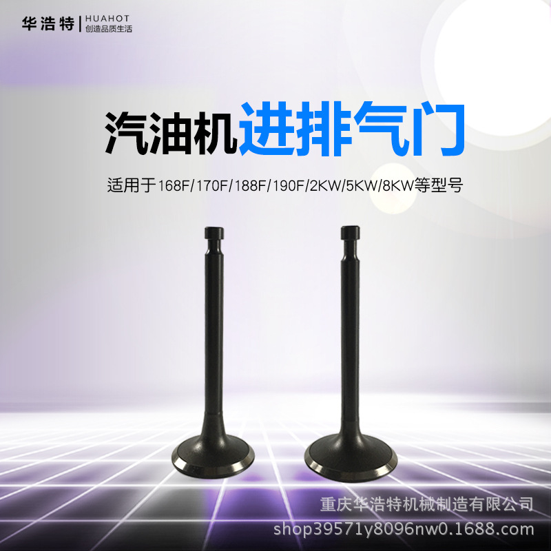 汽油机发电机气门配件168F173F177F188F152F进排气门零部件发动机