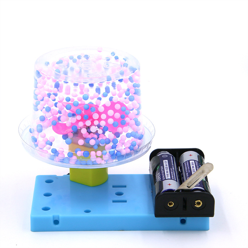 Scientific experiment electric flying snow electrostatic experiment technology small production kindergarten student handmade teaching aids STEM material