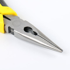 Factory-direct 45 steel pointed-nose pliers 8-inch 6-inch industrial-grade multi-functional labor-saving monkey wrench hardware wholesale