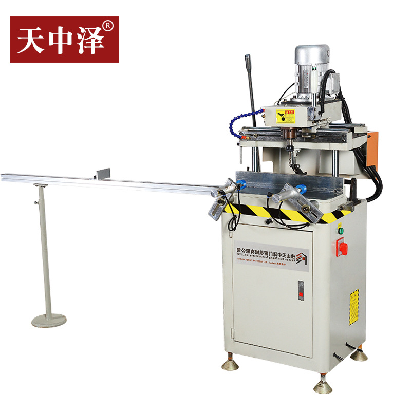 铝门窗设备专业万能门窗锁孔设备平开窗锁孔钻孔机铣孔高速仿形铣