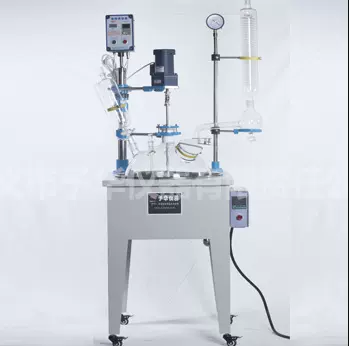 巩义予华仪器   单层玻璃反应釜 双层玻璃反应器