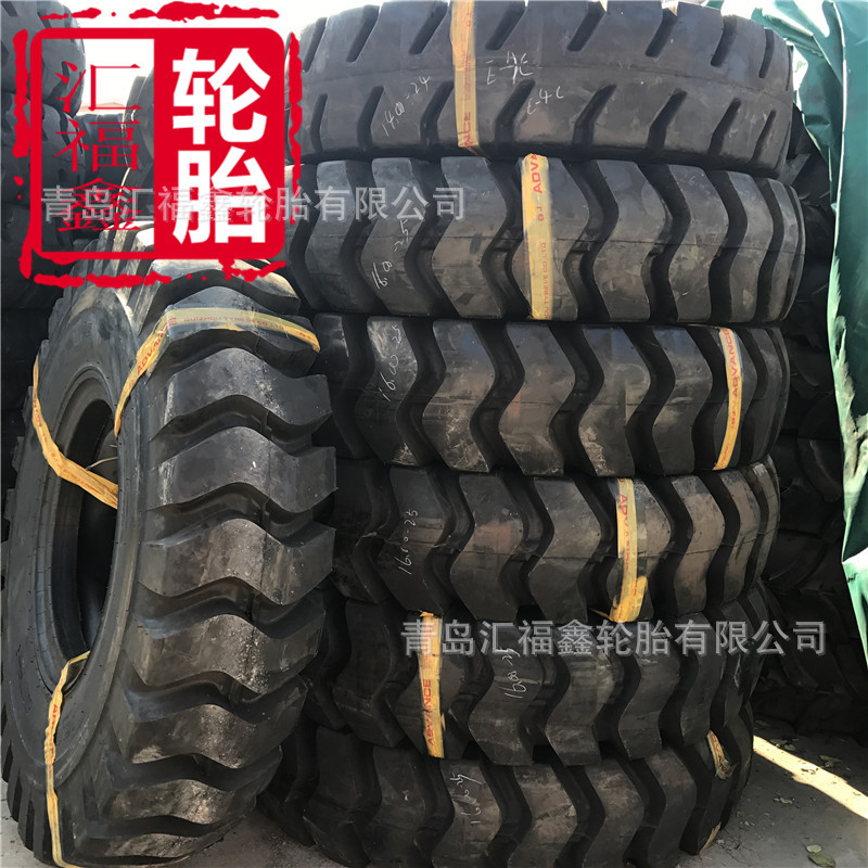 现货销售加深花纹E-4矿用 港口用工程机械轮胎16.00-25