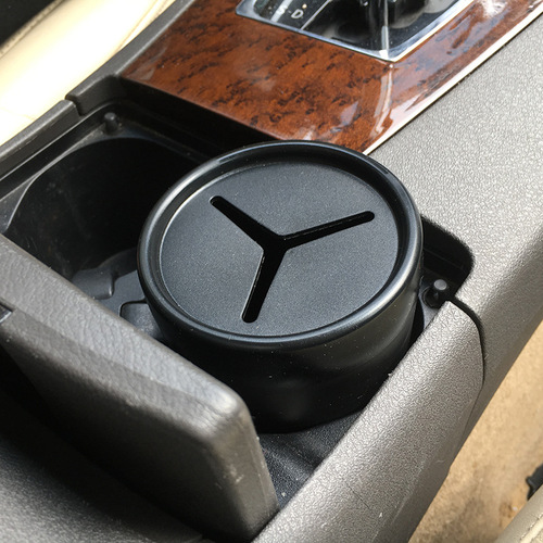 Shunwei cross-border best-selling car storage box mini small trash can storage box car cup-shaped convenient trash can