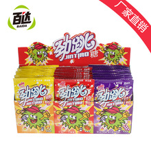 【】百達勁跳糖懷舊零食跳跳糖爆炸糖可oem貼牌水果糖水果硬糖
