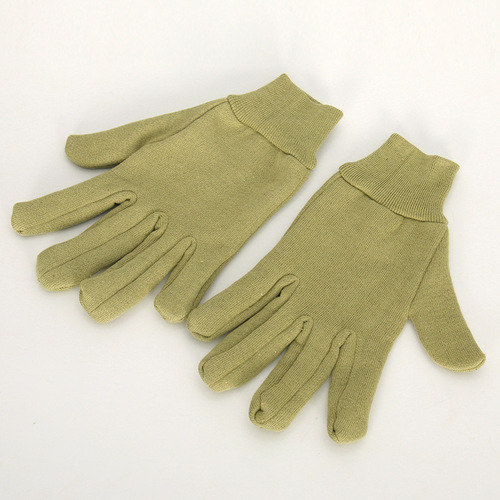 Old-fashioned fuzzy gloves, winter warm, thick insulated gloves, protective gloves, outdoor warm, lined with cotton, coal mine underground cotton gloves