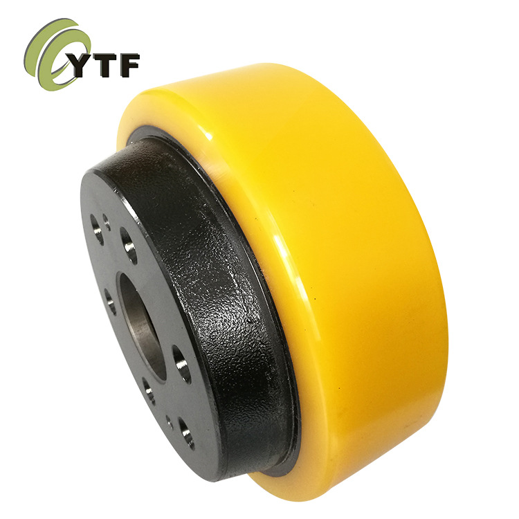 厂家直供叉车轮胎25080 电动叉车驱动轮聚氨酯电动搬运叉车轮