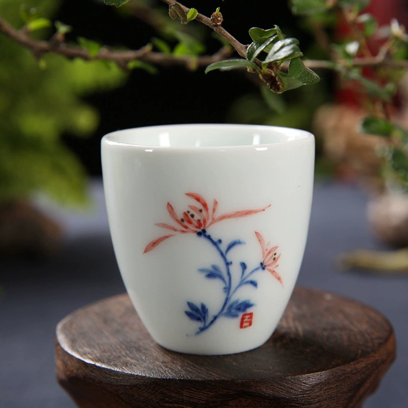 Ceramic tea set, tea cup, hand painting, wholesale