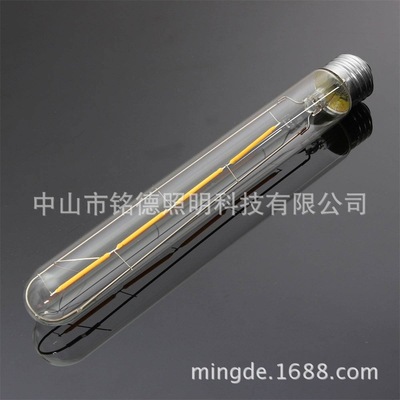 复古T300系列 T10 E26灯丝灯 120V调光LED钨丝灯300mm 2W  6W 8W|ru