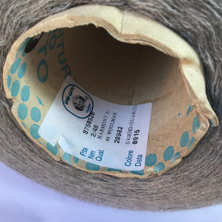 Wholesale bulk inventory of pure wool yarn, all kinds of big brand original tube wool thread, good quality and cheap